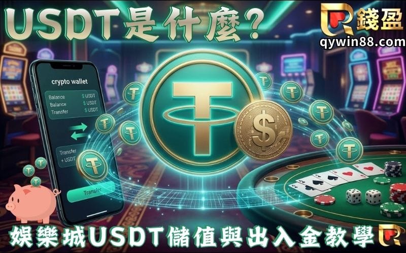 USDT是什麼？娛樂城USDT儲值與出入金教學