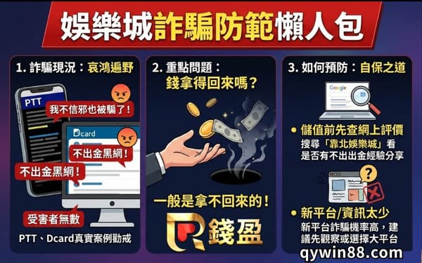 遇到娛樂城詐騙錢拿的回來嗎？要如何避免黑網？